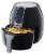 GoWISE USA 5-Quart Air Fryer with 8 Cook Presets, Black Perspective: top