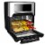 GoWISE USA 12.7 QT Air Fryer Oven Select, Black/Silver Perspective: top