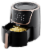 GoWISE USA 7-Quart Electric Air Fryer with Dehydrator, Black/Copper Perspective: top