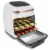 GoWISE USA 11.6-Quart Air Fryer Toaster Oven, Vibe, White/Rose Gold Perspective: top