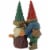 Sunnydaze Arnold and Sarah Gnome Statue - Outdoor Lawn and Garden Decor - 8" Perspective: top