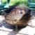 Sunnydaze 24 in Cauldron Steel Fire Pit with Spark Screen, Poker, and Grate Perspective: top
