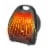 Black and Decker™ Personal Desktop Heater Perspective: top