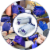 1st Choice Indigo Nitrile Latex Free, Powder Free Disposable Exam Gloves, 3 Mil, Small, 100 Perspective: top