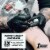 1st Choice Black Nitrile Disposable Exam Gloves, 3 Mil, Large, 100 Perspective: top