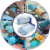 1st Choice Blue Nitrile Disposable Chemo-Rated Exam Gloves 3 Mil, Large 100 Perspective: top