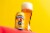 Oskar Blues Mama's Little Yella Pils Bohemian Pilsner Craft Beer Perspective: top