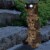 Alpine 25 In. H. Solar 3-Owl Statue with LED Binoculars QWR1064SLR Perspective: top