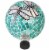 Alpine 10 In. Dia. Mosaic Dragonfly Duo Glass Gazing Globe HMD194 Perspective: top