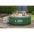 Coleman SaluSpa 6 Person Round Portable Inflatable Outdoor Hot Tub Spa, Green Perspective: top