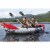 Bestway Hydro-Force Rapid X2 Inflatable 2 Person Kayak Outdoor Water Sport Set Perspective: top