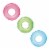 H2OGo!™ Frosted Neon Swim Ring - Assorted Perspective: top