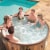 Bestway 54190E SaluSpa Helsinki AirJet 7 Person Inflatable Hot Tub Spa with Pump Perspective: top