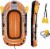 Bestway Kondor 2000 77 x 45 Inch Inflatable Raft Boat Set with Oars and Pump Perspective: top
