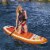 Bestway Hydro Force Inflatable Aqua Journey SUP Stand Up Paddle Board Set Perspective: top