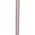 Comfort Grip T Handle Cane, Rose Gold Perspective: top