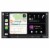 Dual DCPA701 7 inch In-Dash Media Receiver with Bluetooth, Android&#0153; Auto, and Wired Perspective: top
