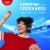 Colgate Max Fresh with Whitening Toothpaste with Mini Breath Strips Cool Mint Perspective: top