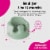 Bumbo Baby Infant Soft Foam Floor Seat with 3 Point Adjustable Harness, Hemlock Perspective: top