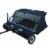 Yard Tuff 42  Quick Assembly Tow Style Lawn Sweeper for Debris, Leaves, & More Perspective: top