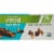Vega Chocolate Peanut Butter Protein Snack Bars Perspective: top