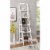 Furniture of America Jameson Contemporary Wood 5-Tier Bookshelf in White Perspective: top