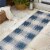 Sabine Traditional Farmhouse Bold Gingham Indoor/Outdoor Area Rug Perspective: top