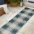 Sabine Traditional Farmhouse Bold Gingham Indoor/Outdoor Area Rug Perspective: top