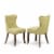 5Pc Rectangle 60 Inch Table & Four Parson Chair ,Color Eggnog Perspective: top