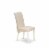 East West Furniture Barry 42  Wood Dining Chairs in White/Cream (Set of 2) Perspective: top