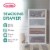Sterilite 16 Qt Single Box Modular Stacking Storage Drawer Container (24 Pack) Perspective: top