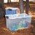 Sterilite 70 Quart Ultra Latch Storage Box (4 Pack) & 64 Qt. Container (6 Pack) Perspective: top