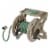 Suncast 175 Foot Slide Trak Garden Hose Handler Wall Mounted Hose Reel (2 Pack) Perspective: top