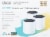 TP-Link Deco X-25 (3 Pack) Wi-Fi 6 AX1800 Mesh Routers Home Coverage up to 5800 Sq. ft. Perspective: top