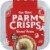 Oven Baked Smoked Harissa Parm Crisps Perspective: top