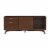 Flynn Large TV Console, Walnut Perspective: top