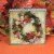 Thanksgiving Mini Harvest Wreath Print Wood Pumpkins Fruit Berries F20092 Perspective: top