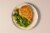 Home Chef Meal Kit Panko-Crusted Chicken with Orange-Peanut Broccoli Perspective: top