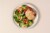 Home Chef Oven Kit Roman-Style Pork Meatloaf with Parmesan Broccoli and Red Peppers Perspective: top