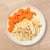 Home Chef Heat And Eat Lemon Pepper Chicken with Rice And Honey Roasted Carrots Perspective: top