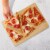 Home Chef® Pepperoni Mozzarella Flatbread Perspective: top