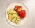 Home Chef Oven Kit Cheese Stuffed Meatloaf Perspective: top