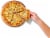 Home Chef Ready to Bake Cheeseburger Fresh Pizza Perspective: top