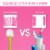 W Home Disposable Toilet Cleaner with Storage Caddy, Cleans 2X Better than a Brush, 8 Refills Perspective: top