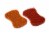 Core Home Silicone Sponges - Red/Orange Perspective: top