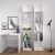 Partical Board Element Tall Narrow 5 Shelf Bookcase in White-Tvilum Perspective: top