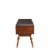 ACME Christa 2-Drawer Wooden TV Stand in Espresso and White Perspective: top