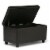 Simpli Home Cosmopolitan Storage Ottoman - Tanner Brown Perspective: top