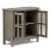Simpli Home Warm Shaker Solid Wood Storage Cabinet - Tobacco Brown Perspective: top