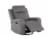RoomSense Nova Swivel Recliner Tahoe Light Grey Perspective: top
